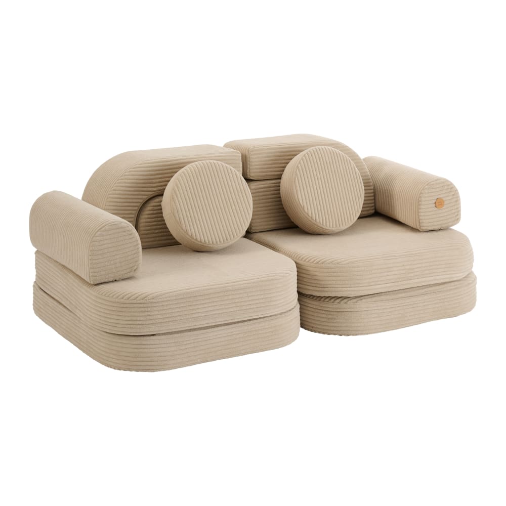Blocs canapé en mousse beige