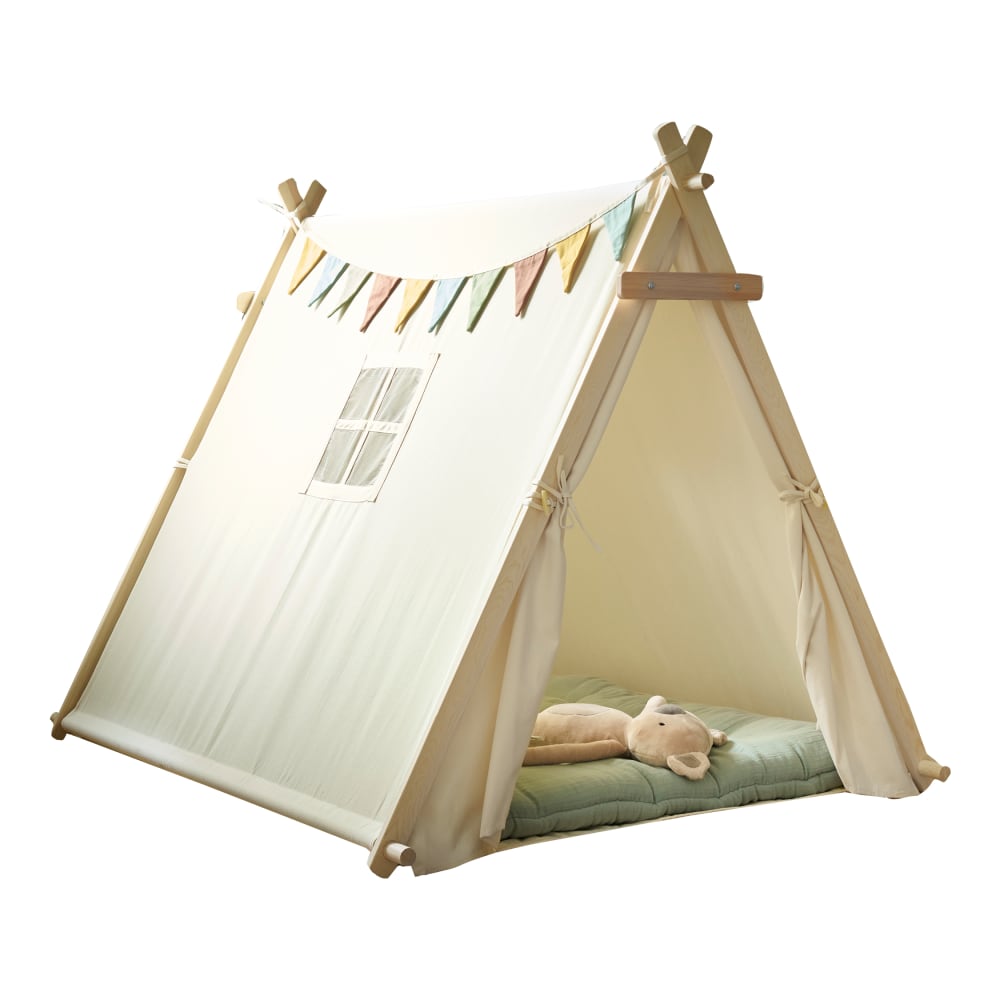 Petite Amélie - Tipi en coton blanc