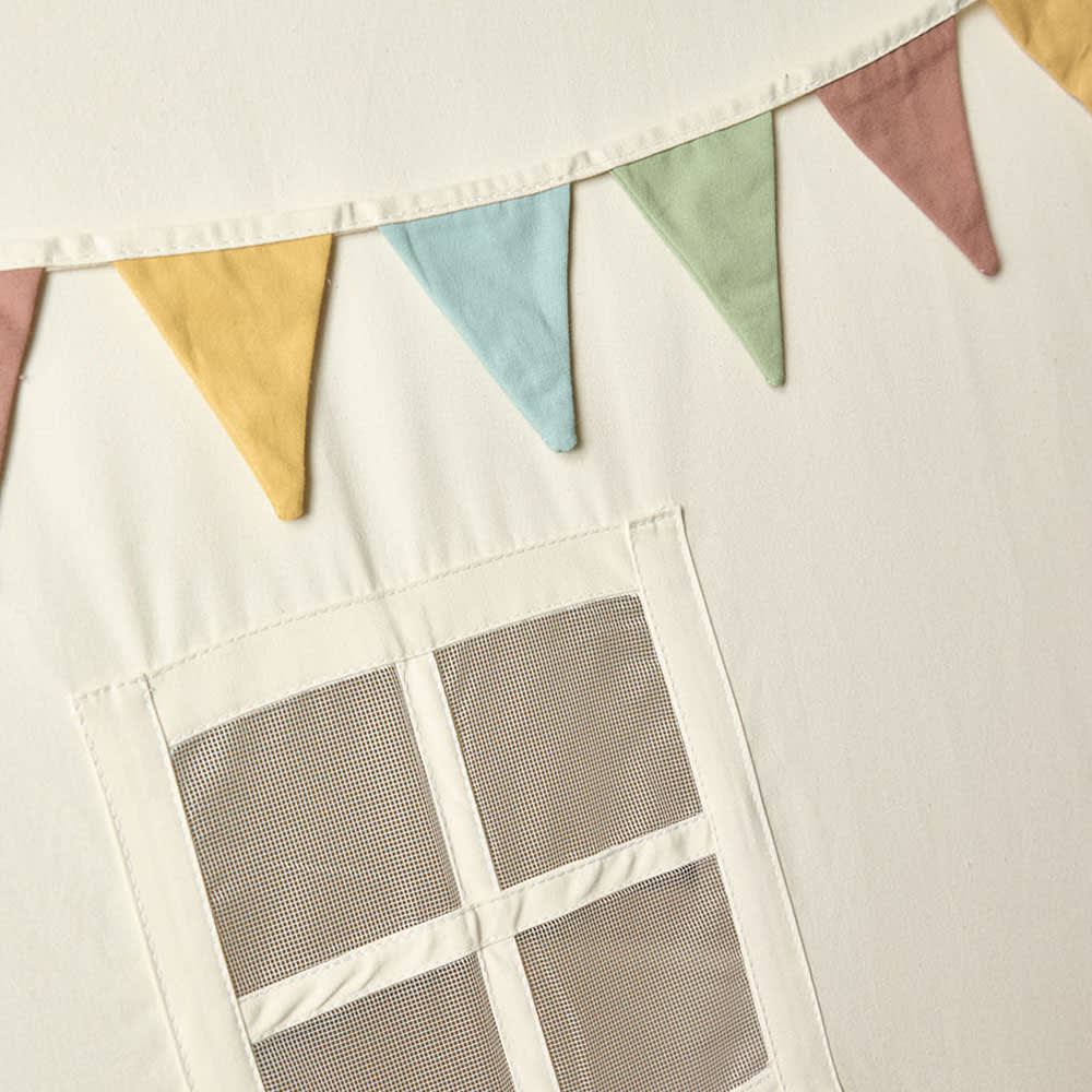 Tipi en coton blanc (Petite Amélie) - Image 1