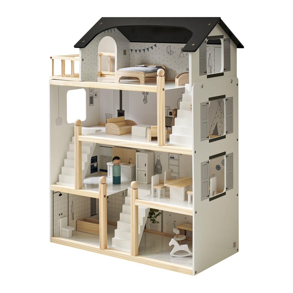 maison poupée en panneau