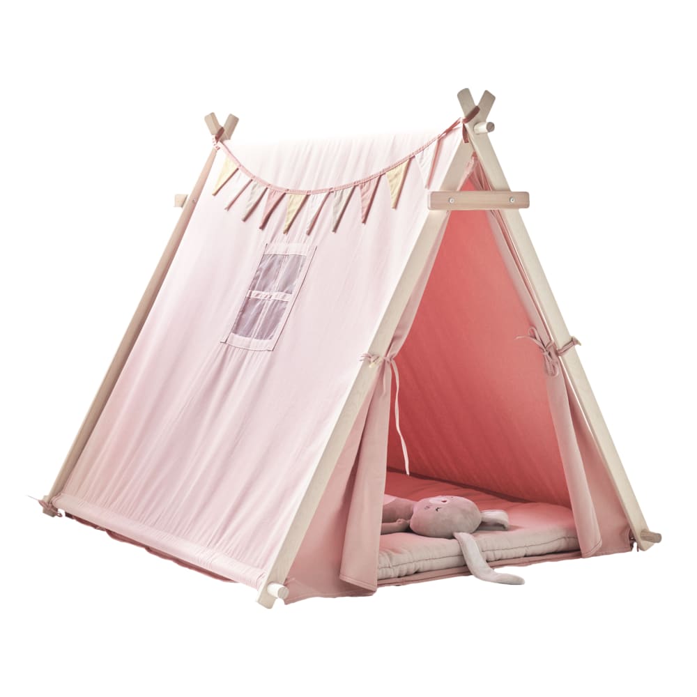 Tipi en coton rose