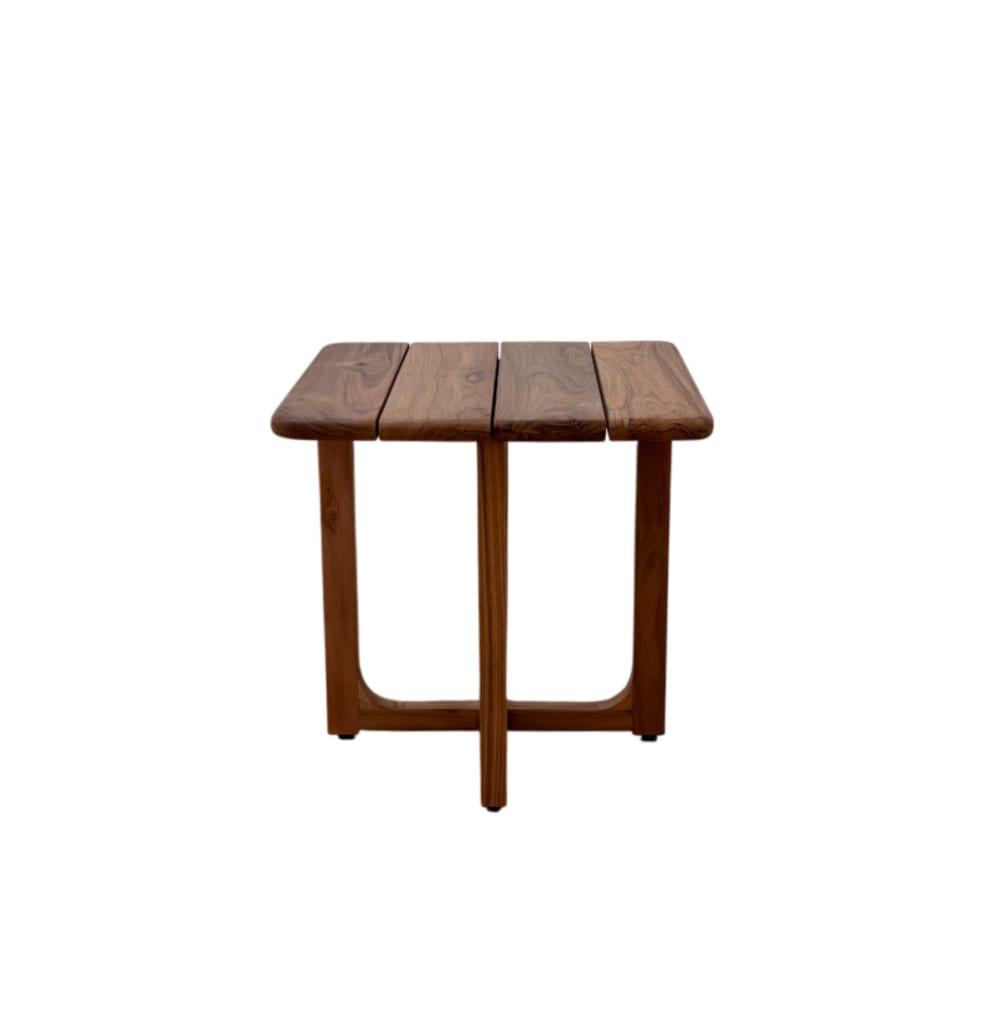 Table d'appoint carrée - teck