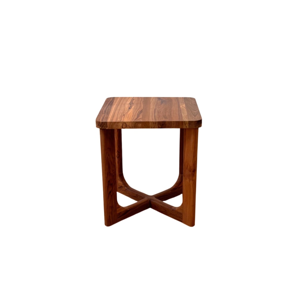 Table d'appoint carrée - teck