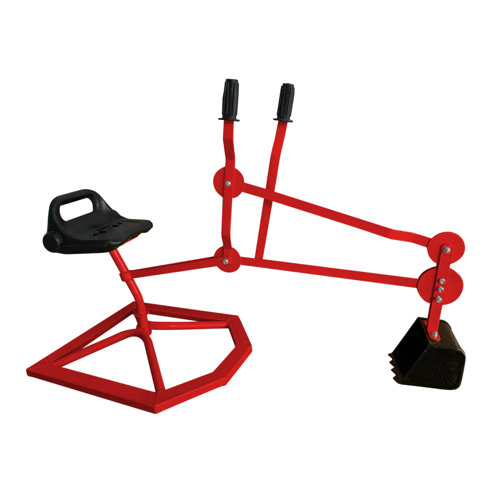 Axi Bagger für den Sandkasten aus Metall, rot/schwarz style modern - Metall
