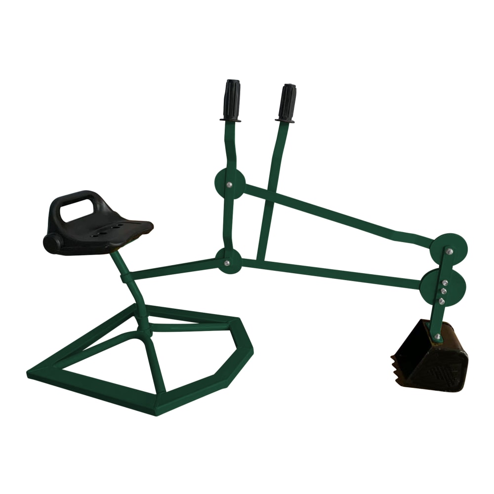 Axi Bagger für den Sandkasten aus Metall, grün/schwarz style modern - Metall