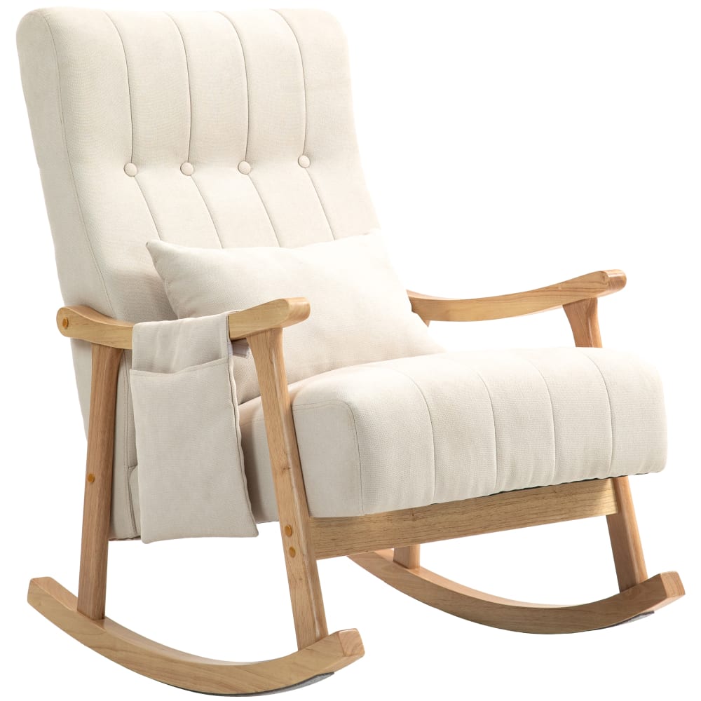 Fauteuil à bascule scandi