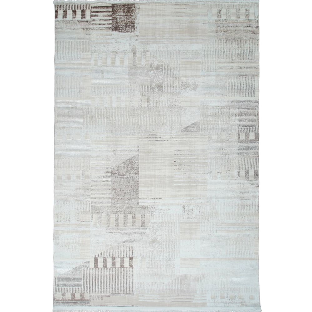 Tapis moderne texturé - motifs graphiques