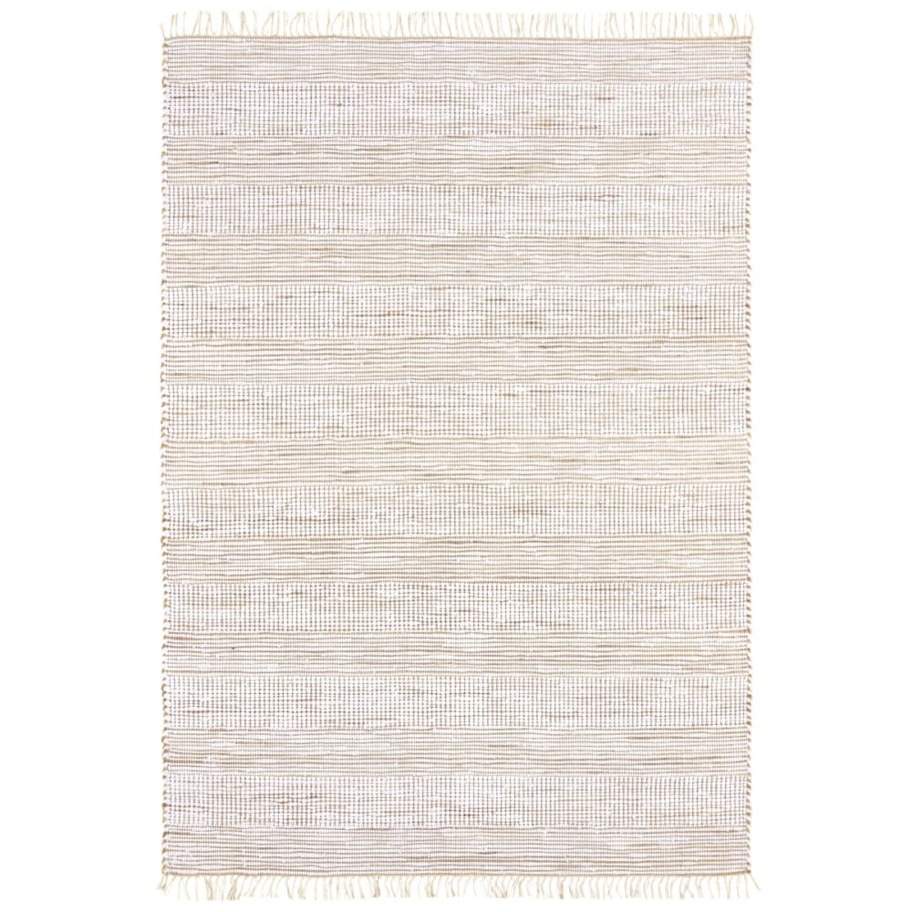 Tapis à franges en coton - motif