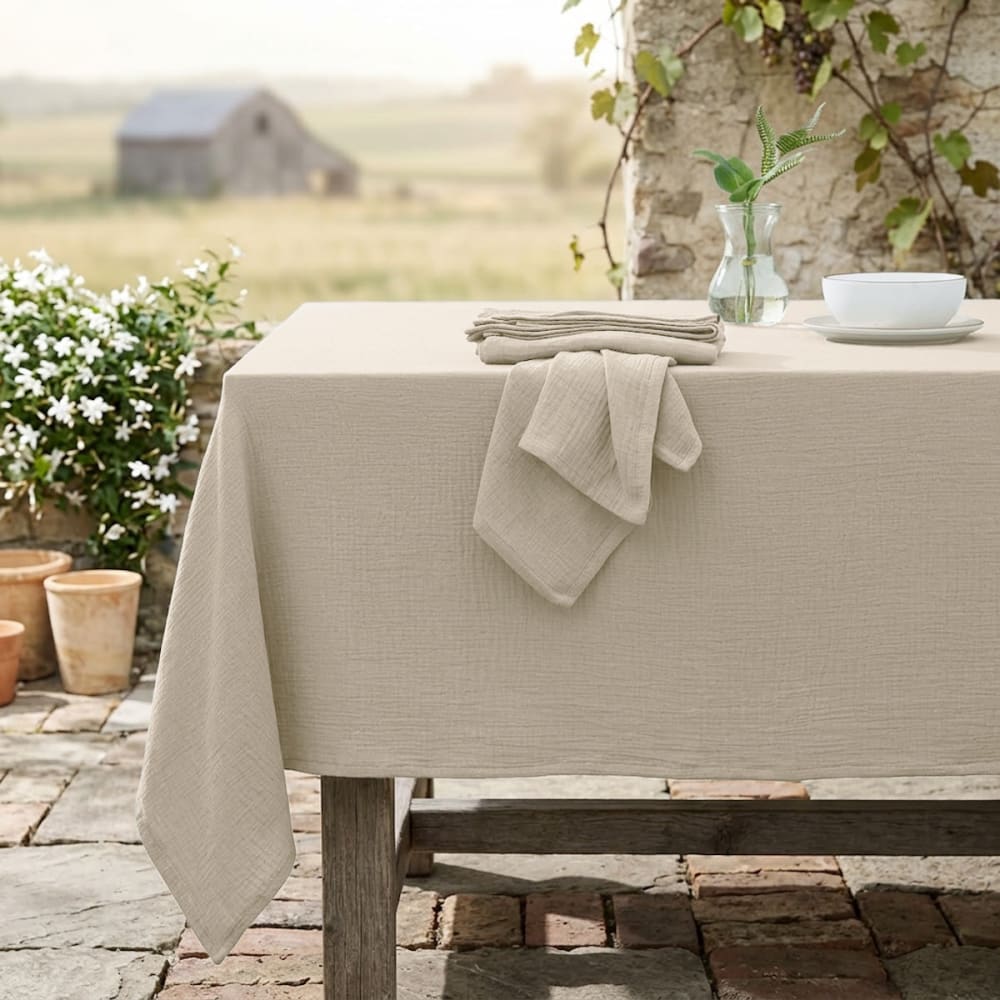 Nappe + 8 serviettes