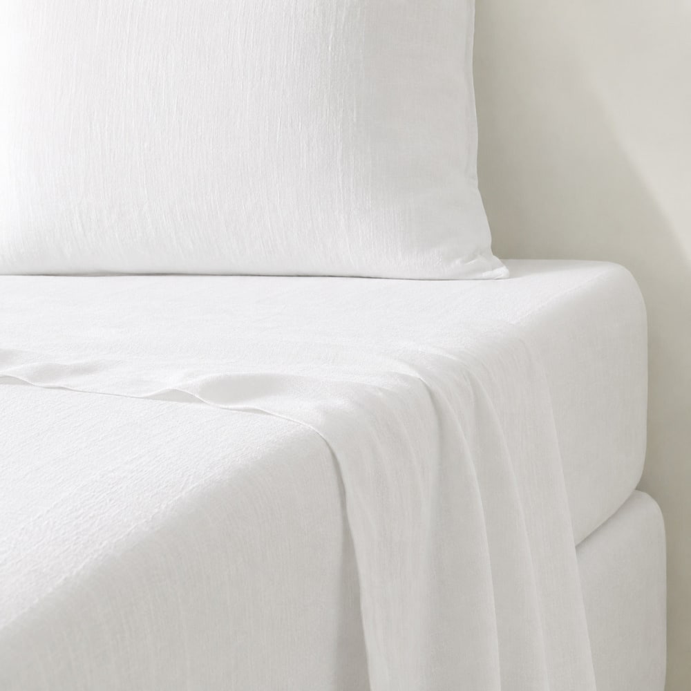 drap plat lin lavé 240x300