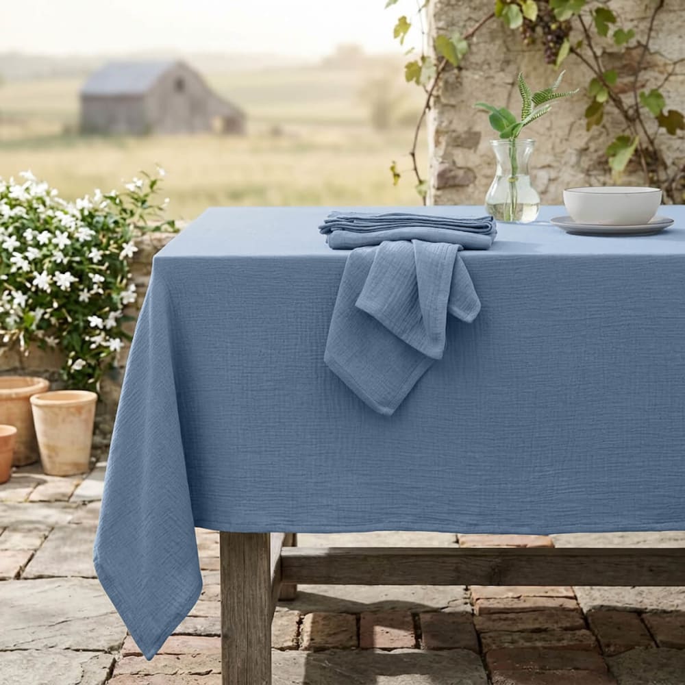 Nappe + 4 serviettes