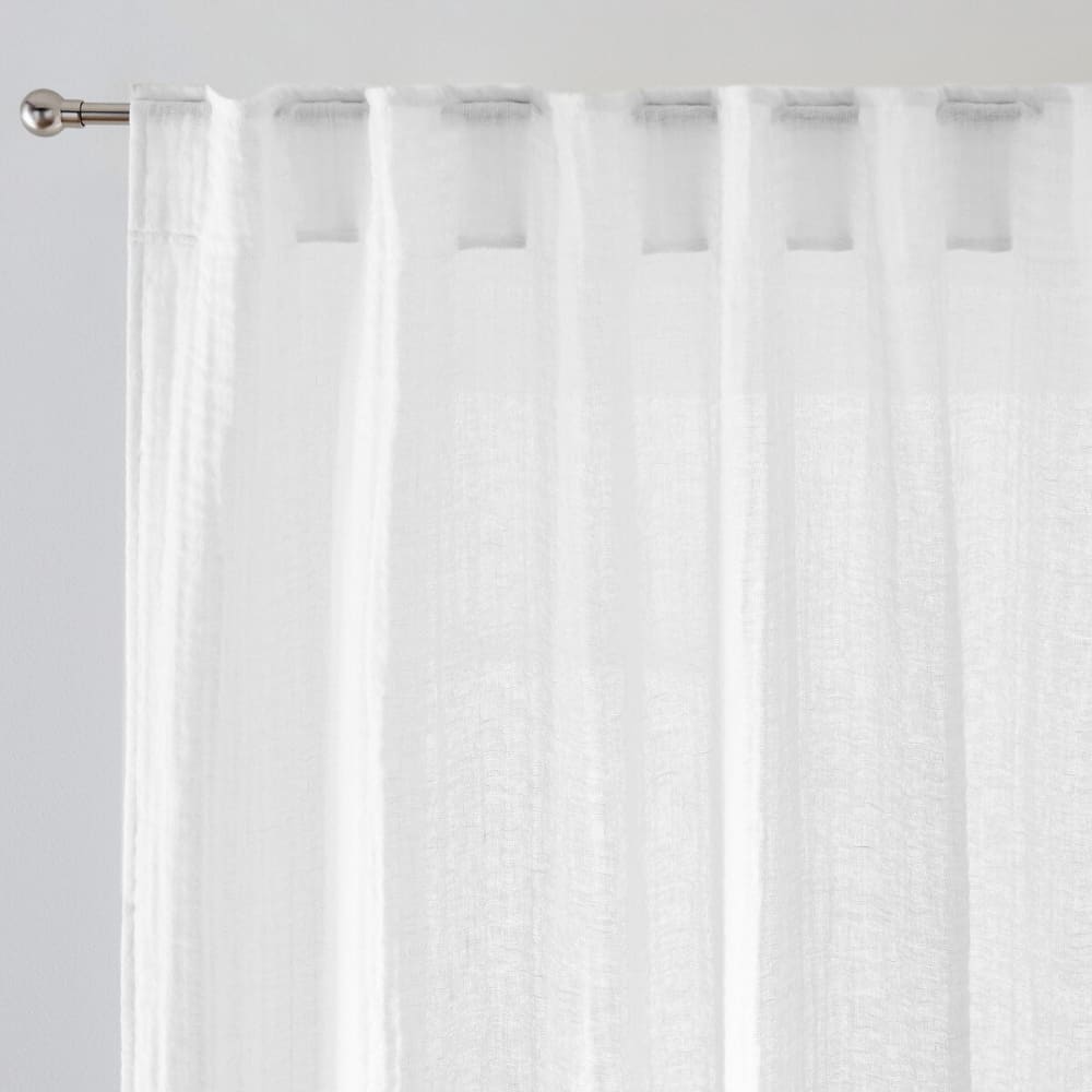 Schlaufenvorhang aus Baumwolle 140x260 - Maisons Du Monde