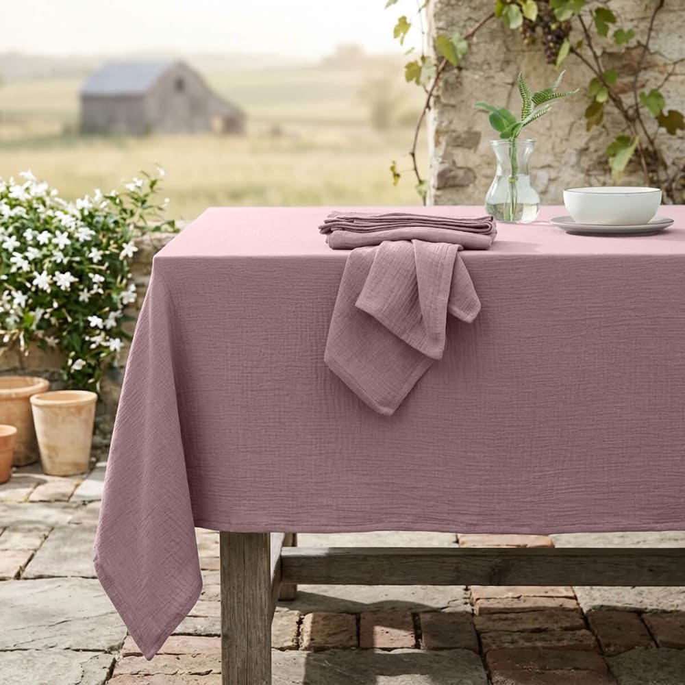 Nappe + 8 serviettes