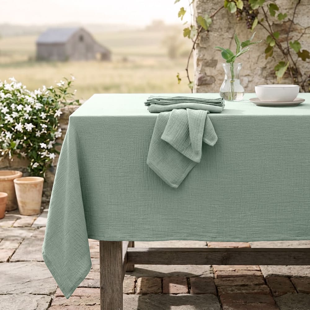 Nappe + 4 serviettes