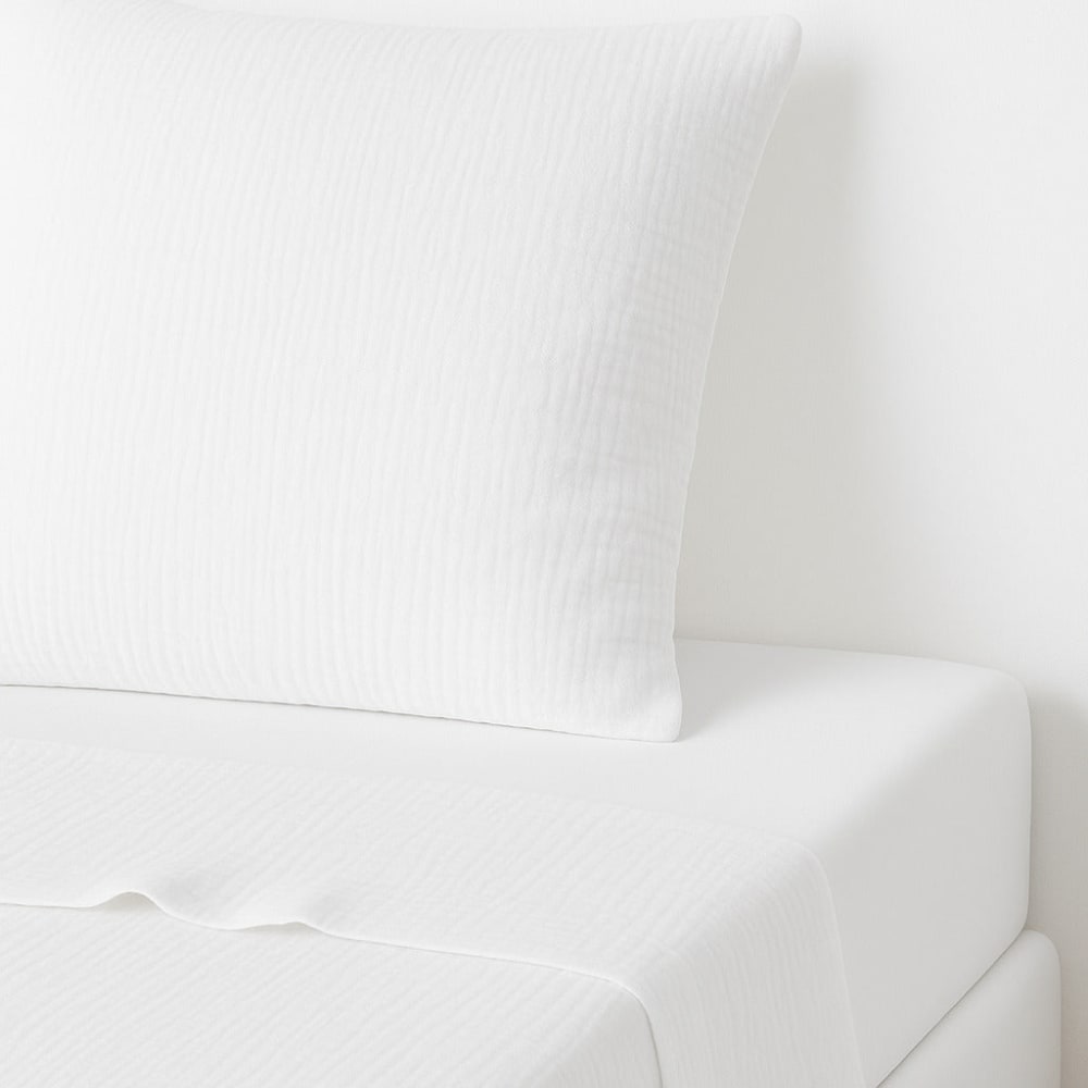 drap plat gaze de coton