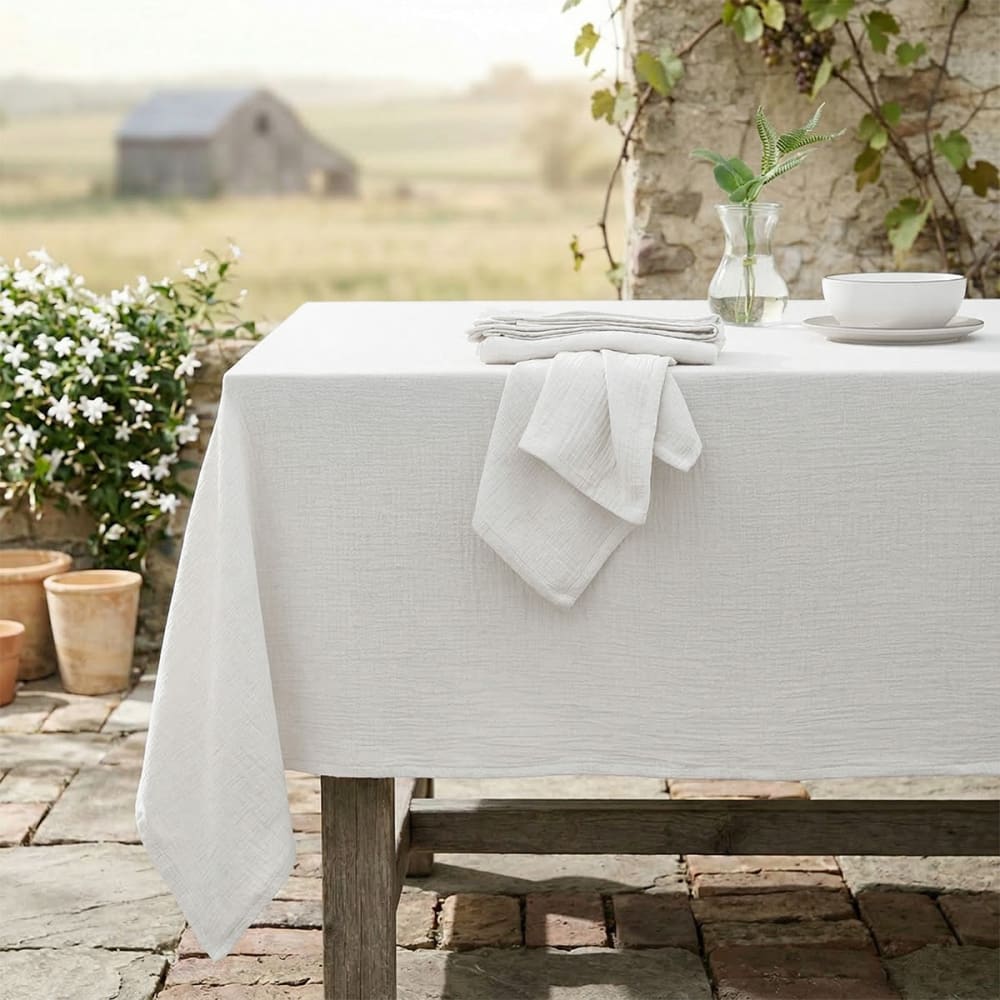 Nappe + 8 serviettes