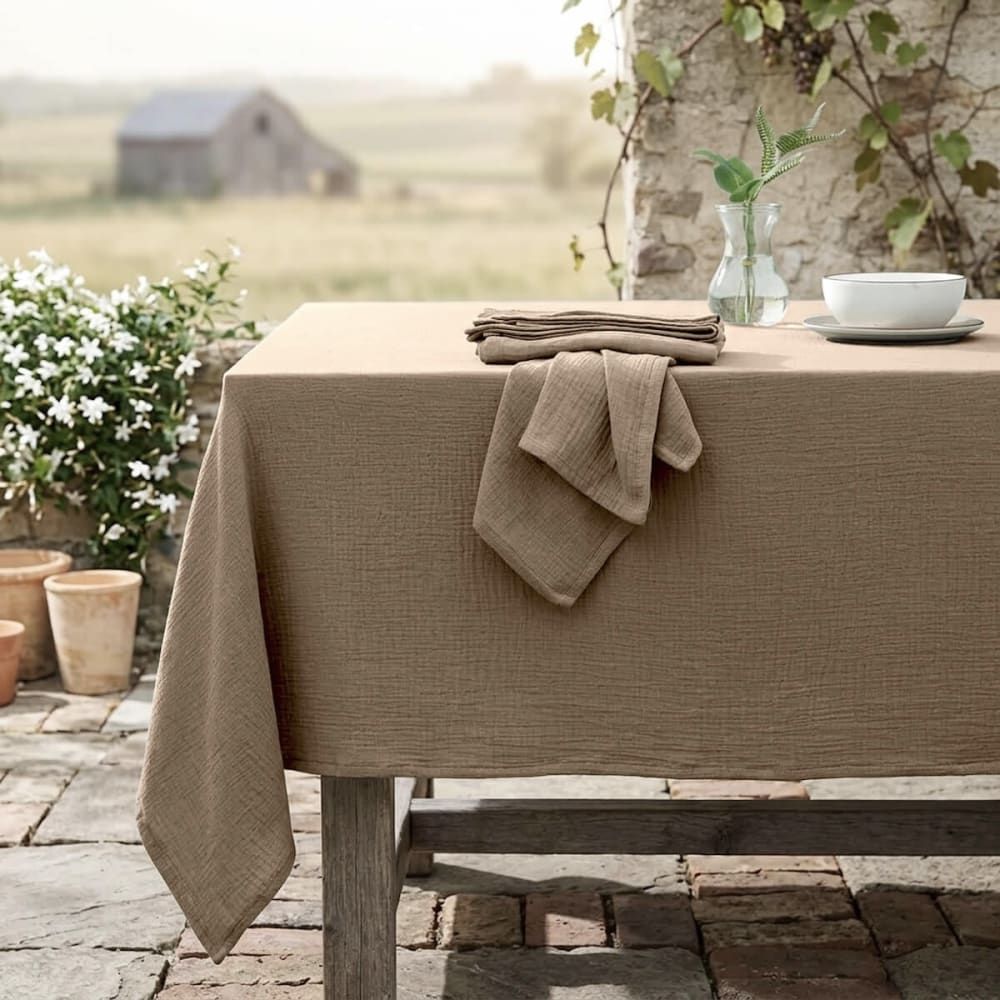 Nappe + 8 serviettes