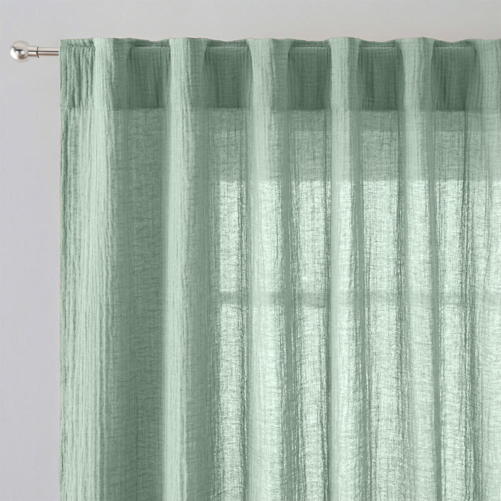 Schlaufenvorhang aus Baumwolle 140x240 - Maisons Du Monde
