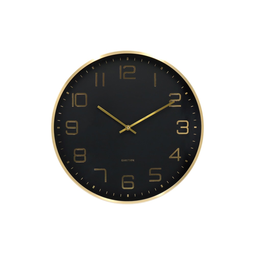 horloge murale aluminium