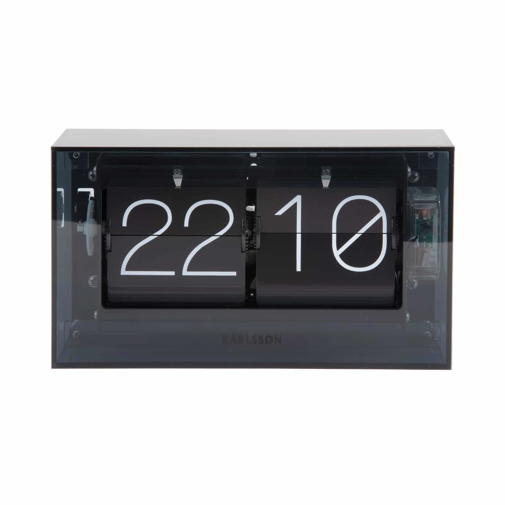 horloge de table acrylique