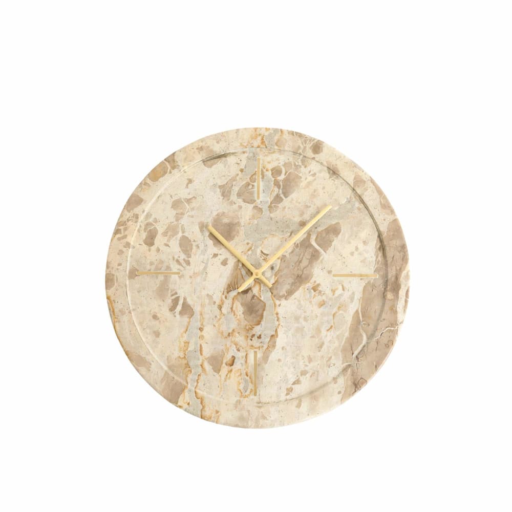 horloge murale taupe