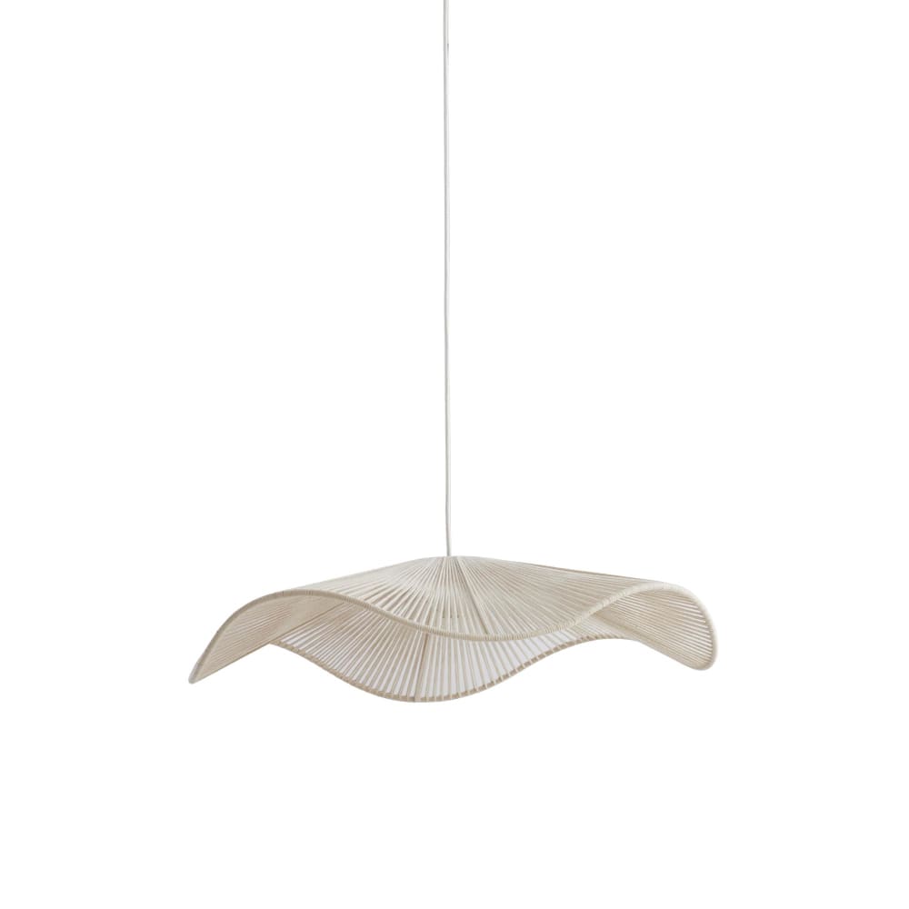 suspension textile crème