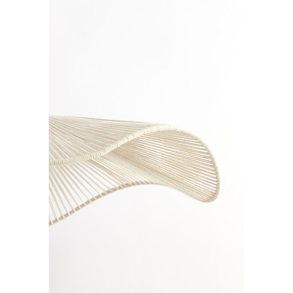 Suspension textile crème ø70cm — vue 3
