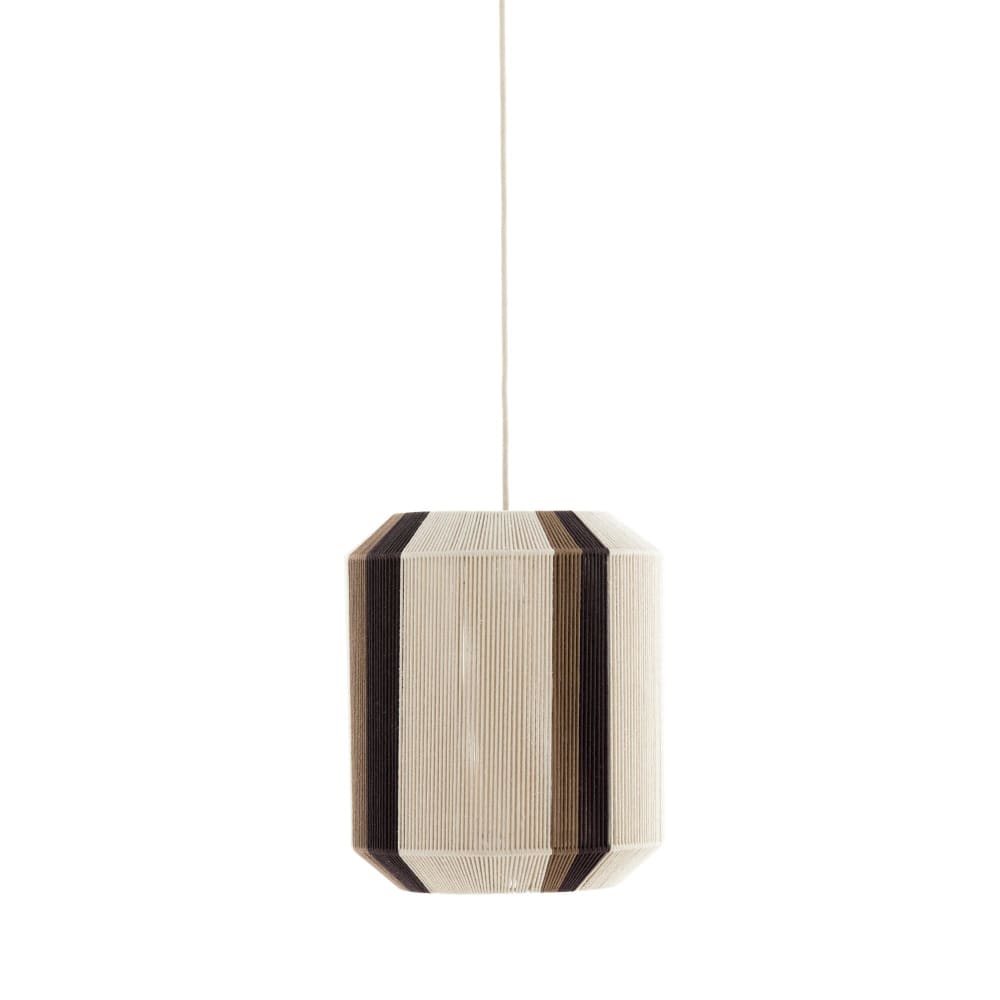 suspension textile crème