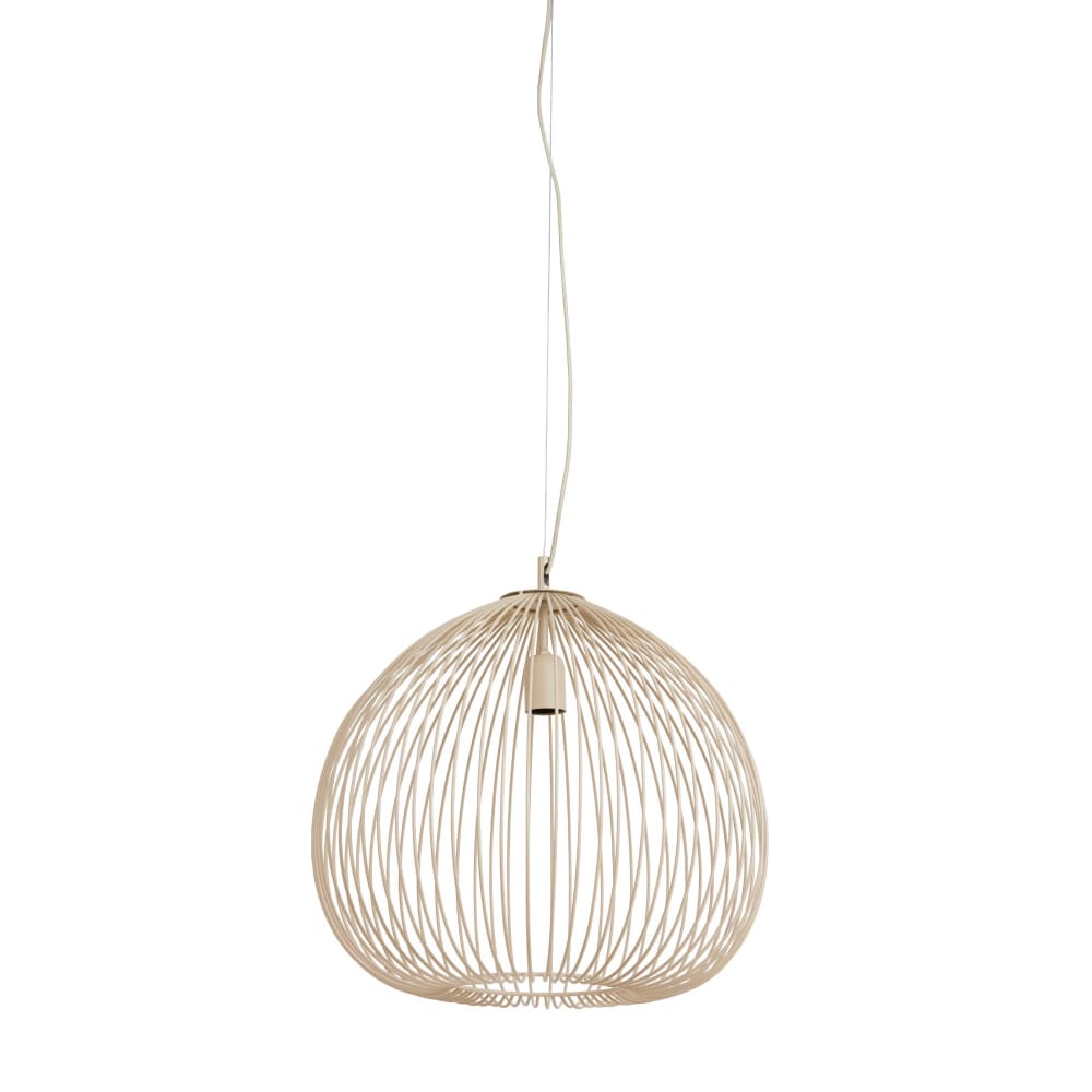 Light & Living Hängeleuchte aus Metall, weiß, Ø45cm style modern - Metall