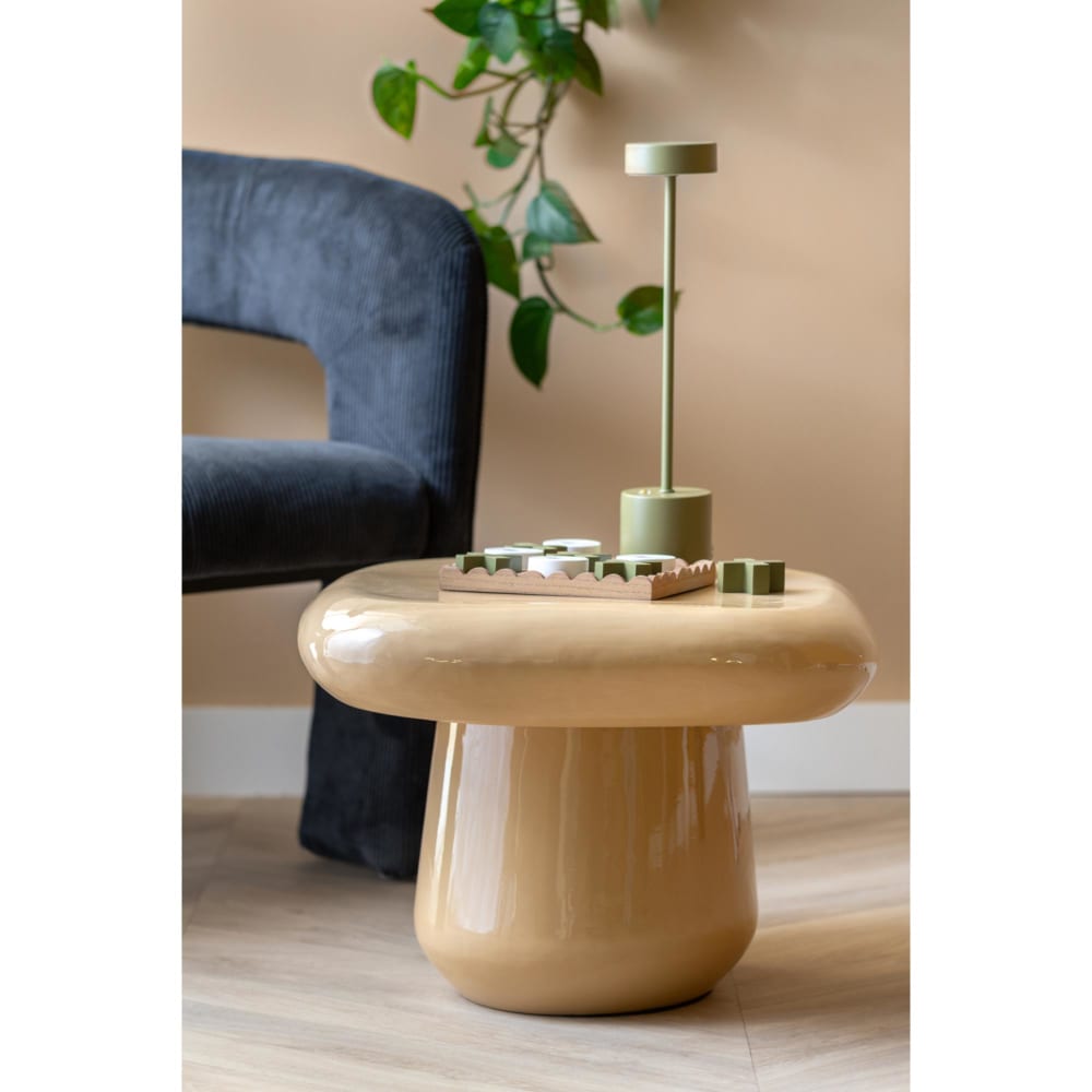 Lampe de table métal vert 8x8x37.5cm — vue 3