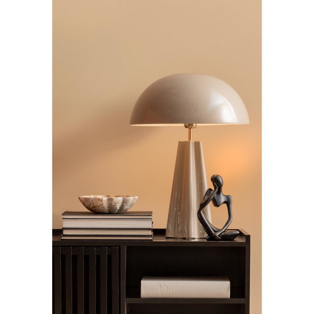 Lampe de table fer gris ø30cm — vue 3