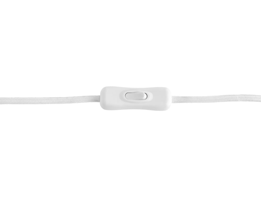 Lampe de table verre blanc 20x20x27cm — vue 4