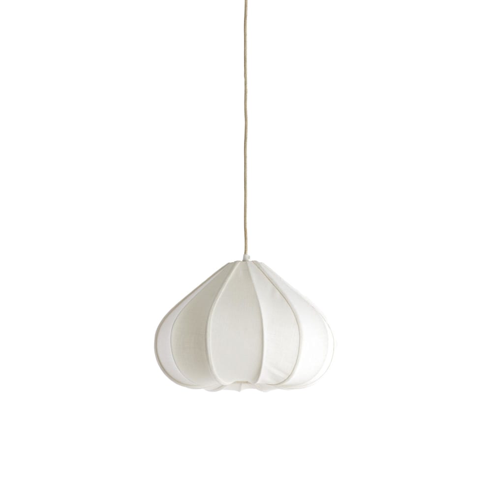 suspension textile blanc