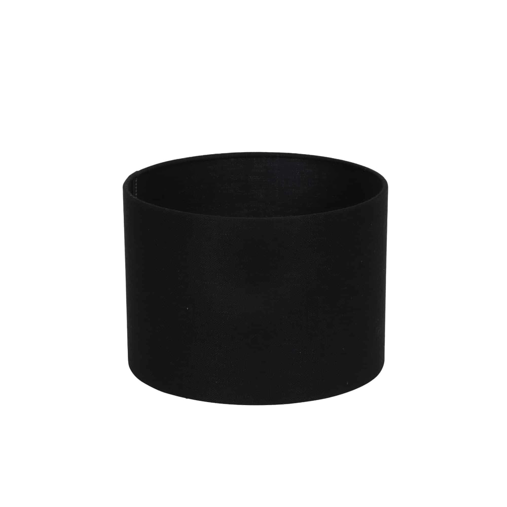 Lampenschirm aus Textil, schwarz, 20x20x15cm - Maisons Du Monde