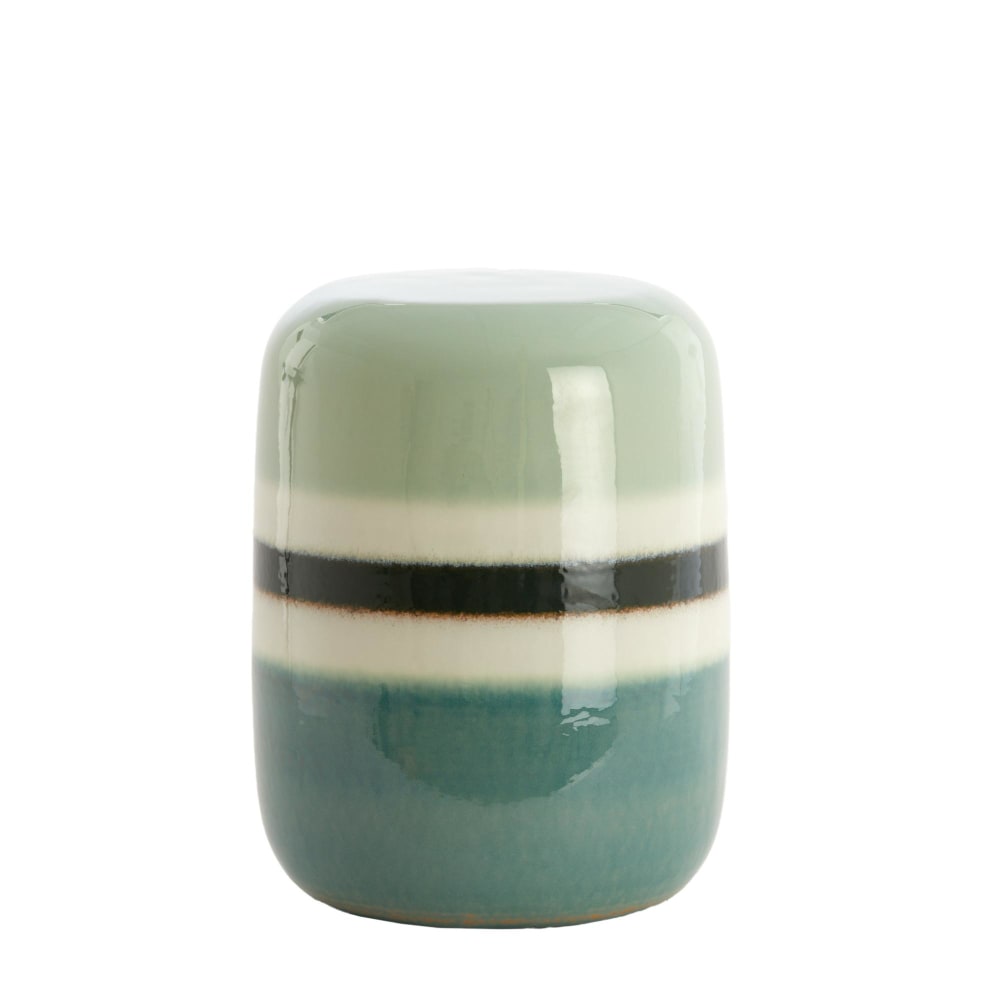 Table d'appoint céramique vert menthe 34x34x46.5cm Table d'appoint céramique vert menthe 34x34x46.5cm