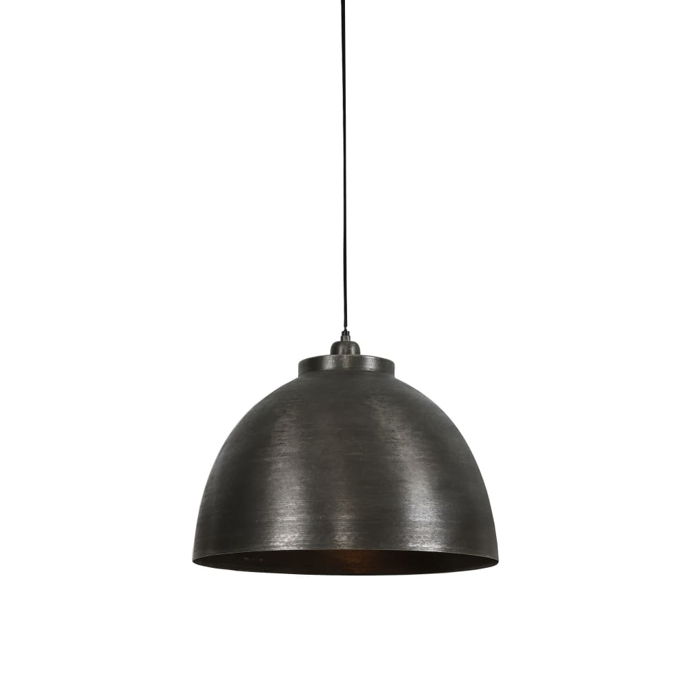 Light & Living Hängeleuchte aus Metall, silber, Ø45cm style modern - Metall