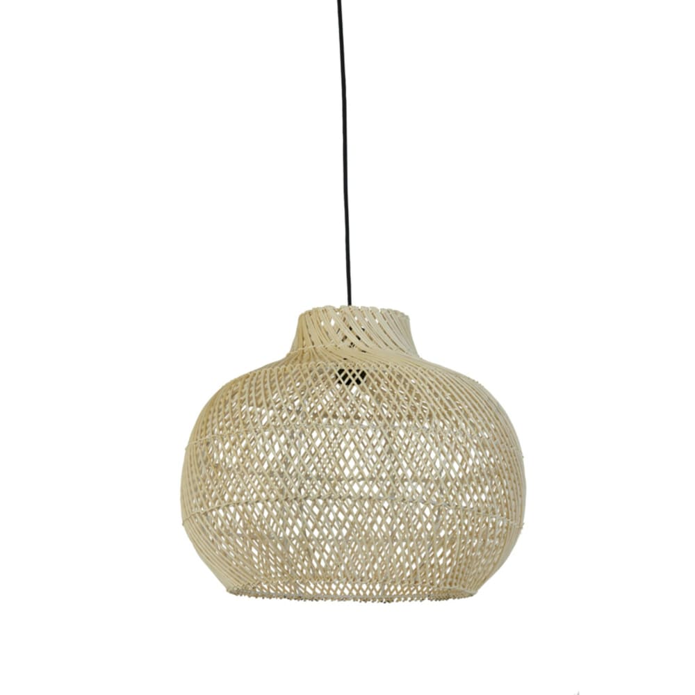 Suspension brun rotin ø46cm Suspension brun rotin ø46cm