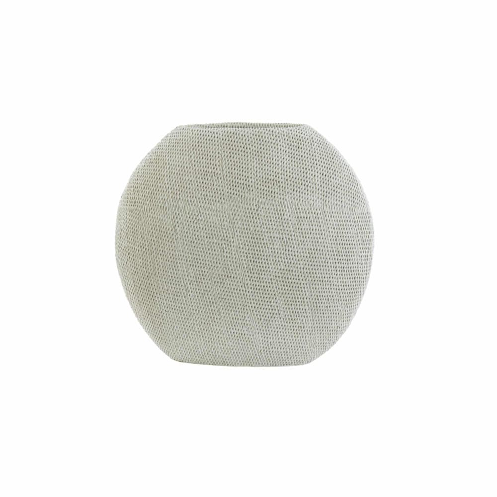 Light & Living Vase aus Synthetisches Kunststoff, braun, 50x20.5x45.5cm style modern Beige Pvc - Polyvinlychlorid