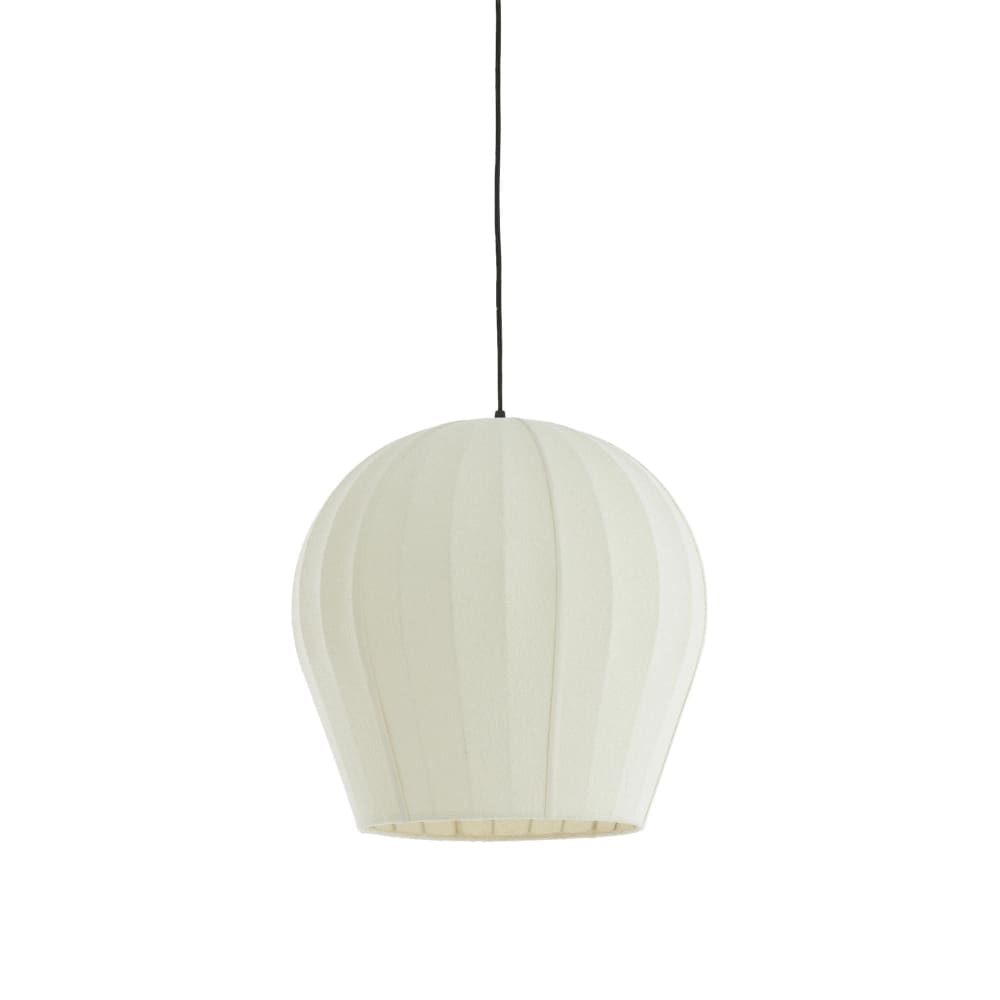 suspension textile crème