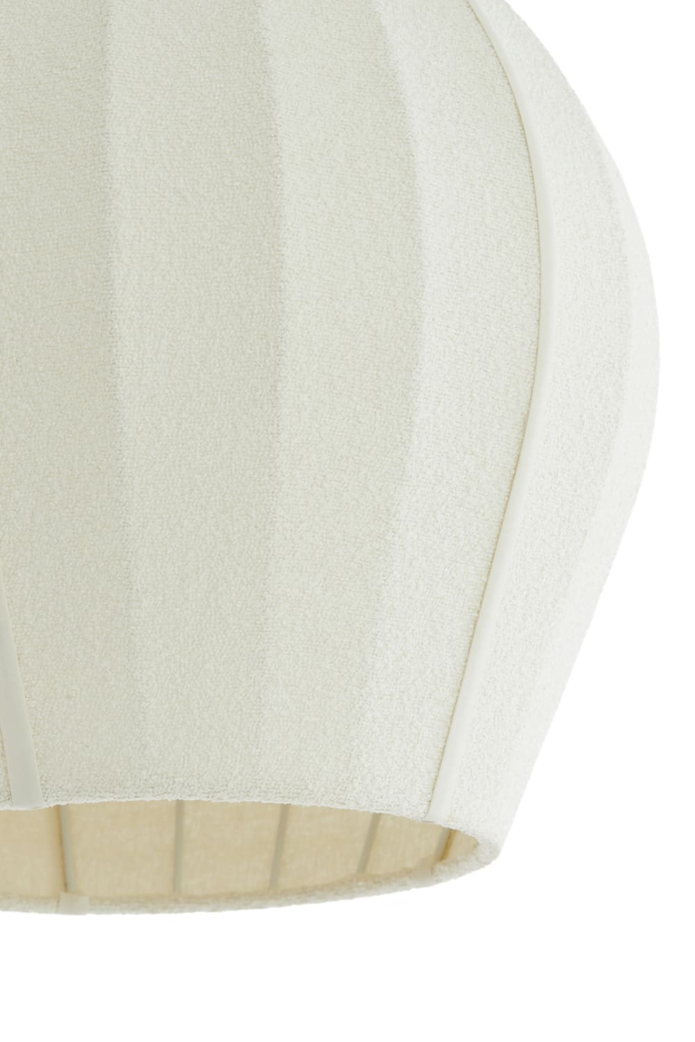 Suspension textile crème ø44cm — vue 4