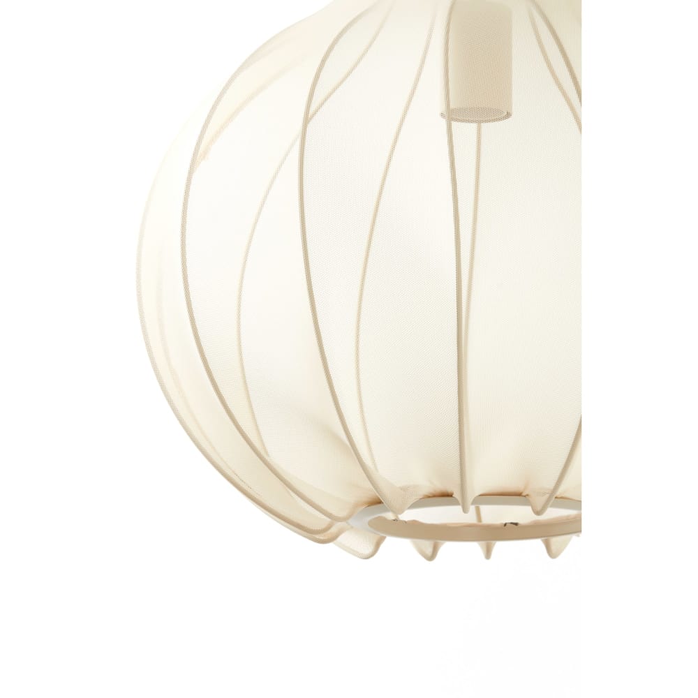 Hängeleuchte aus Textil, braun, Ø39cm - Maisons Du Monde