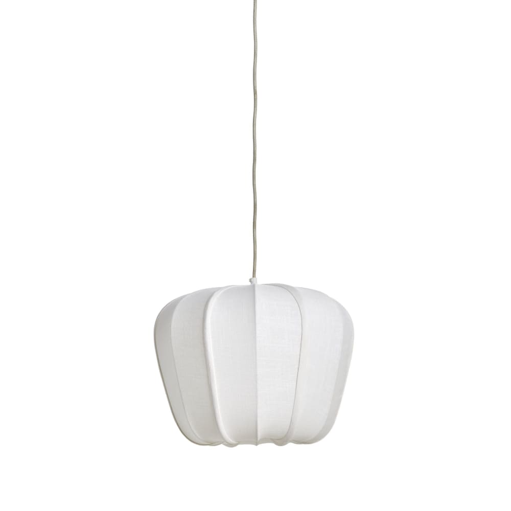 suspension textile blanc