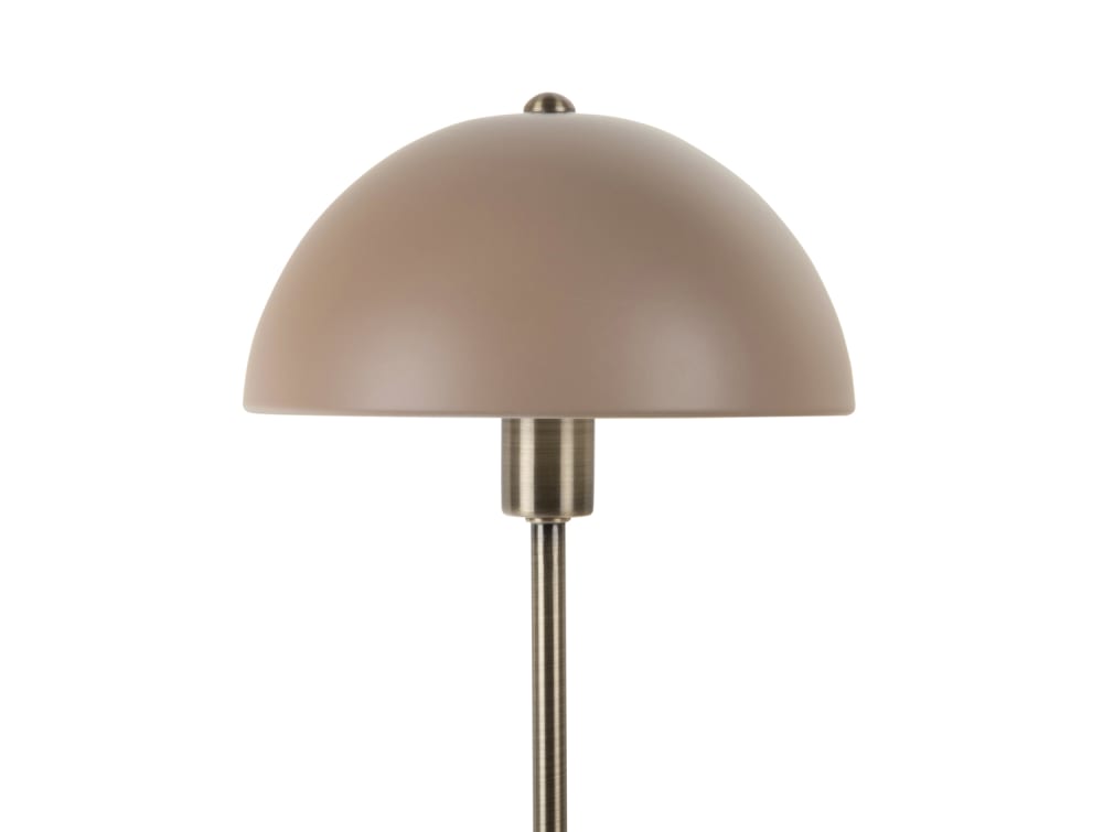 Lampe de table métal brun 20x20x39cm — vue 4