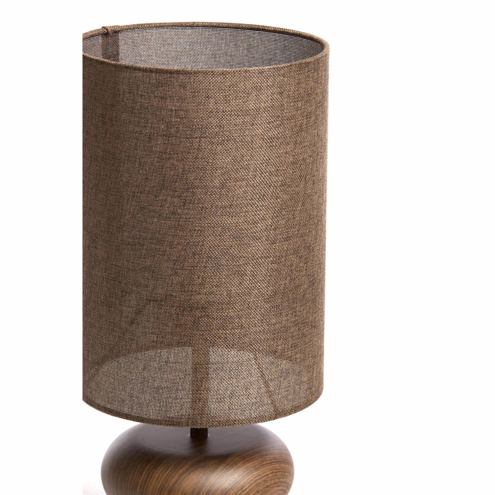 Tischleuchte aus Metall, braun, Ø22cm - Maisons Du Monde