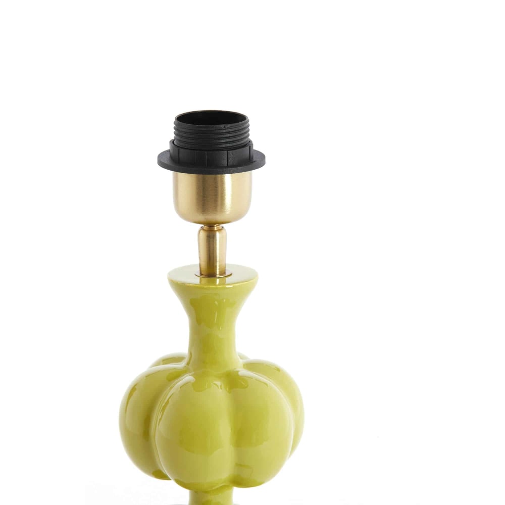 Pied de lampe vert ø10cm — vue 3