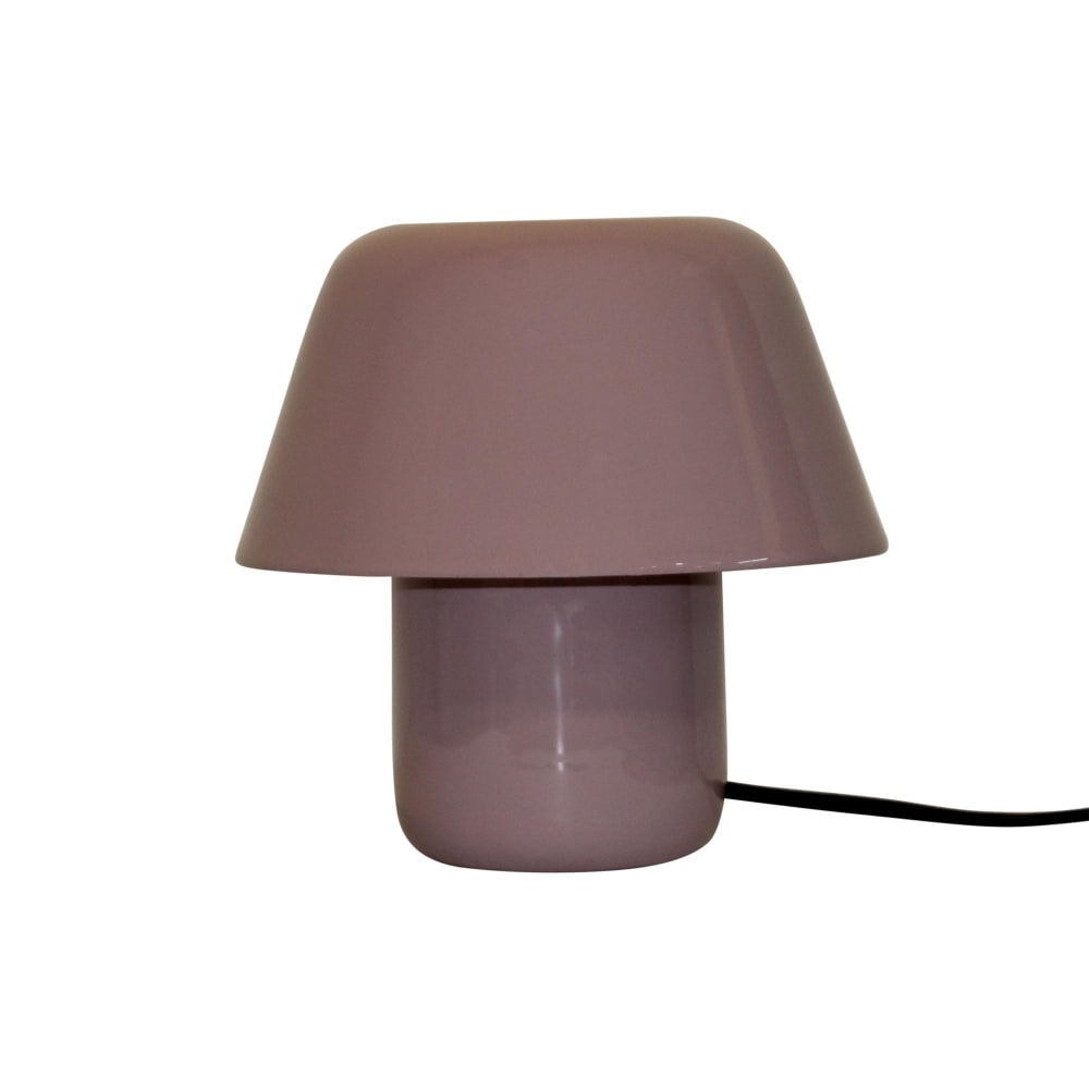 Lampe de table fer lavande douce 20x20x19cm