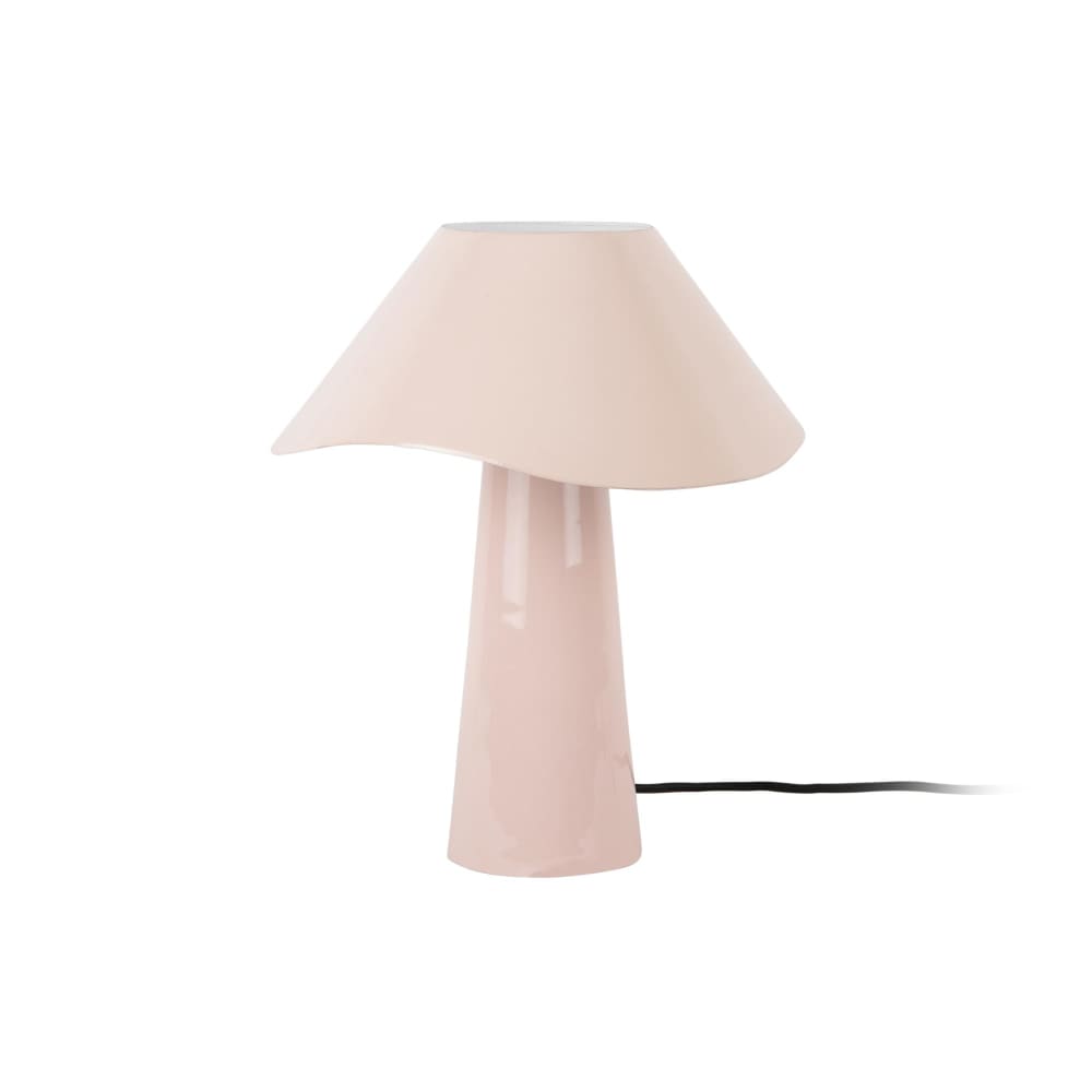 lampe de table fer rose