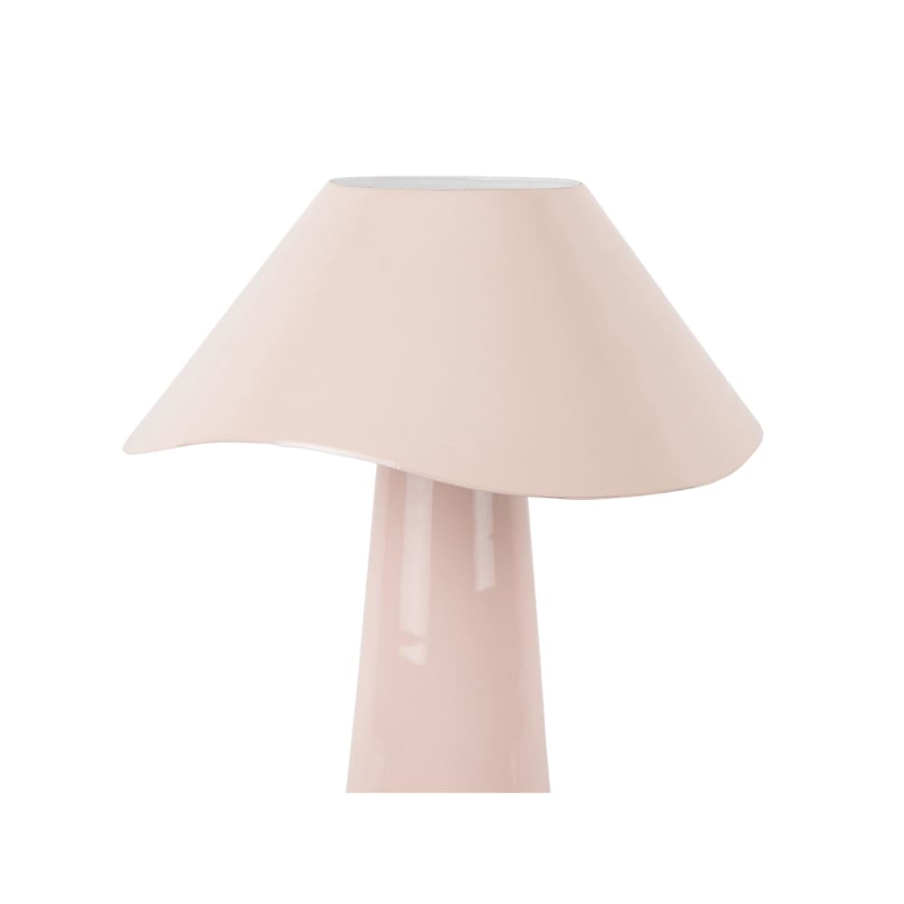 Lampe de table fer rose tendre ø28cm — vue 3