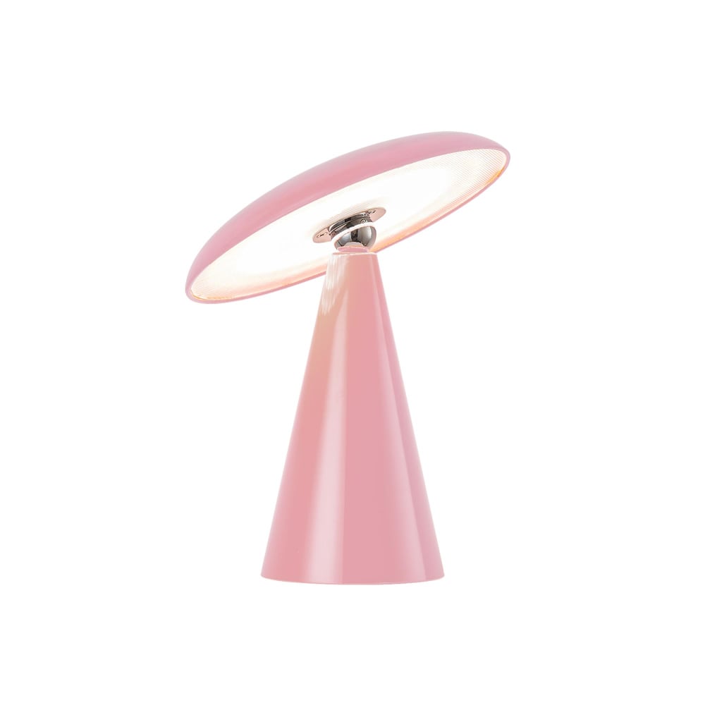 lampe de table mélamine - rose