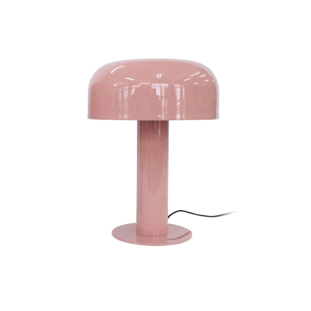 Lampe de table métal rose 31x31x42cm Lampe de table métal rose 31x31x42cm